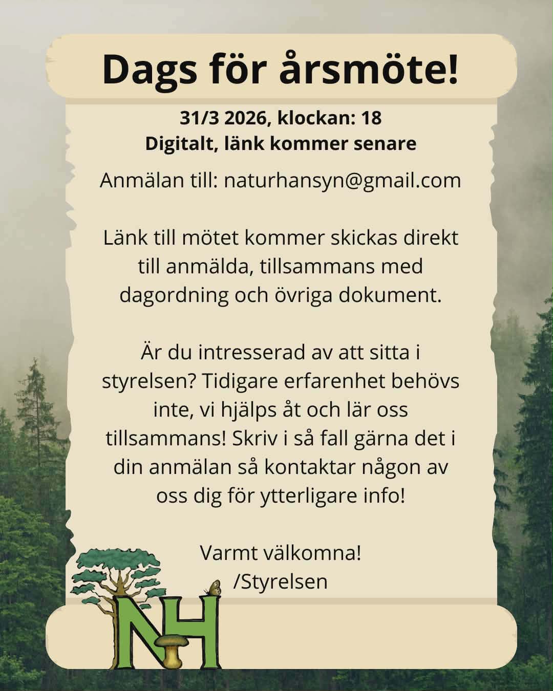 Dags för årsmöte 2026!